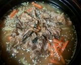 土鍋でサバ炊込み御飯作り方5写真
