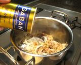生麺で作った乾麺で作るカレーうどん作り方4写真