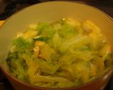 レタスとお揚げのポン酢醤油煮作り方3写真