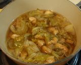 レタスとお揚げのポン酢醤油煮作り方5写真