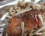レモン風味の鮭のホイル焼き作り方1写真