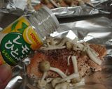 レモン風味の鮭のホイル焼き作り方2写真