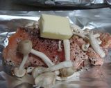 レモン風味の鮭のホイル焼き作り方3写真