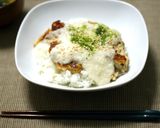 簡単イワシつみれのとろろ丼作り方6写真
