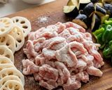 絶品!蓮根と豚バラのオイスター炒め作り方1写真