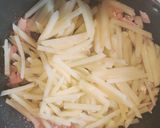 ベーコンポテト炒め（バター風味）作り方4写真