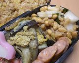 大根わかめ大豆の天かすめんつゆサラダ作り方8写真