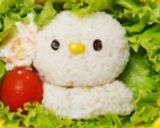 もい鳥のおにぎり✿キャラ弁作り方4写真