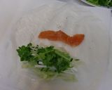 タレが絶品★生ハムとサーモンの★生春巻き作り方3写真