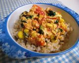 ●栄養満点☆トマト＆タマゴご飯●作り方4写真