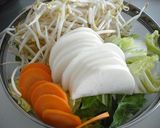 うちのゴマ味噌鍋♪作り方1写真