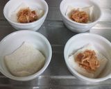 エノキとベーコンの簡単パンピザ作り方3写真