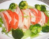 鶏胸肉のサラダ♬カルパッチョ作り方2写真