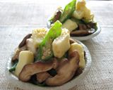 おくらと椎茸のほろうま和え作り方6写真
