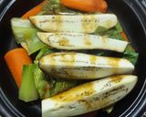 タジン鍋 de 温野菜♪作り方4写真