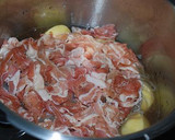 圧力鍋で　砂糖不使用　肉じゃが作り方1写真