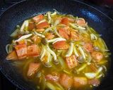 豚バラ肉と粒マスタードのクリーム煮作り方6写真