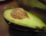 さっぱり　レモン風味のアボカドグラタン作り方1写真