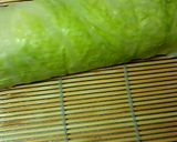春キャベツの巻き寿司作り方8写真