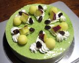 * 抹茶とサツマイモのケーキ *作り方31写真