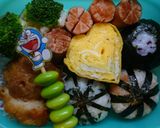 ひとくち手鞠おにぎり✿作り方4写真