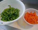 沖縄料理☆ゴーヤのかき揚げ作り方1写真