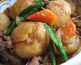 おじゃが味わう【でっかい肉じゃが】作り方20写真