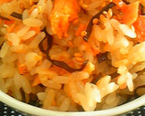 鮭フレークと塩昆布の炊き込みご飯 簡単♪作り方6写真