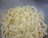 鍋焼き風♪ 具だくさんのあったかおうどん作り方3写真