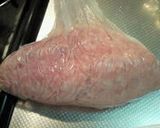 豚・鶏ひき肉の野菜・油揚げ巻き作り方2写真
