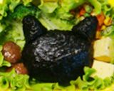靴下にゃんこのおにぎり✿キャラ弁作り方2写真
