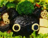 靴下にゃんこのおにぎり✿キャラ弁作り方3写真