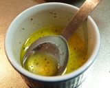 春菊とかりかりベーコンのサラダ作り方3写真