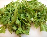 春菊とかりかりベーコンのサラダ作り方4写真