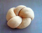 ◆簡単!パン成形◆お花の形作り方4写真