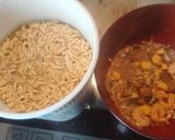 カップヌードル　油そば作り方1写真