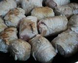 肉巻きおにぎり　焼肉のタレ使用作り方6写真