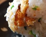 焼き油揚げと塩昆布のおにぎり作り方3写真