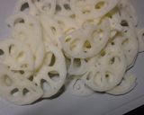 れんこんのきんぴら風作り方1写真