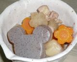 遠足の定番 みんなで型抜き♪簡単煮物作り方5写真