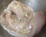 とり胸肉で!ヘルシー♪ジューシー♪チキン作り方2写真