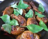 鶏のしょうゆ炒め煮★台湾料理《三杯鶏》作り方4写真