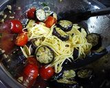 秋茄子とミニトマトのパスタマリネ作り方5写真