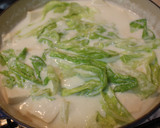 ☆簡単☆お豆腐とレタスの中華風クリーム煮作り方6写真