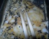 ✾はちみつと黒ゴマの卵焼き✾作り方2写真