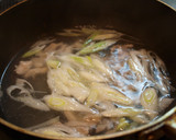 鶏とねぎとしょうがのスープ麺作り方7写真