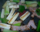 ✾長ネギとベーコンのバター醤油パスタ✾作り方3写真