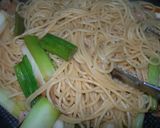 ✾長ネギとベーコンのバター醤油パスタ✾作り方4写真