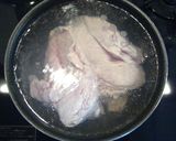 ヘルシーな鶏むね肉で♪三色バンバンジー作り方1写真