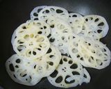 れんこんとかぼちゃのマヨチーズ焼き♪作り方3写真
